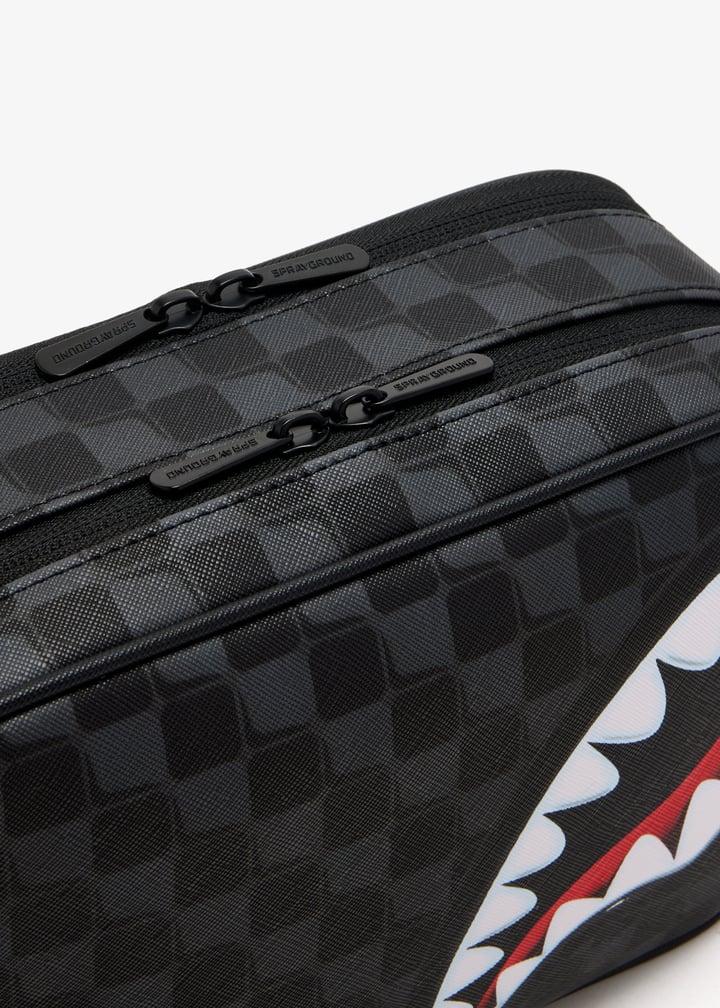 SHARKS IN PARIS BALLOON BLACK<BR/>TOILETRY BRICK 