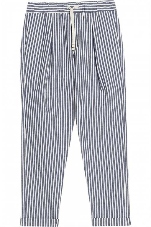 PANT.LUNGO BALOON SEERSUCK.RIG 