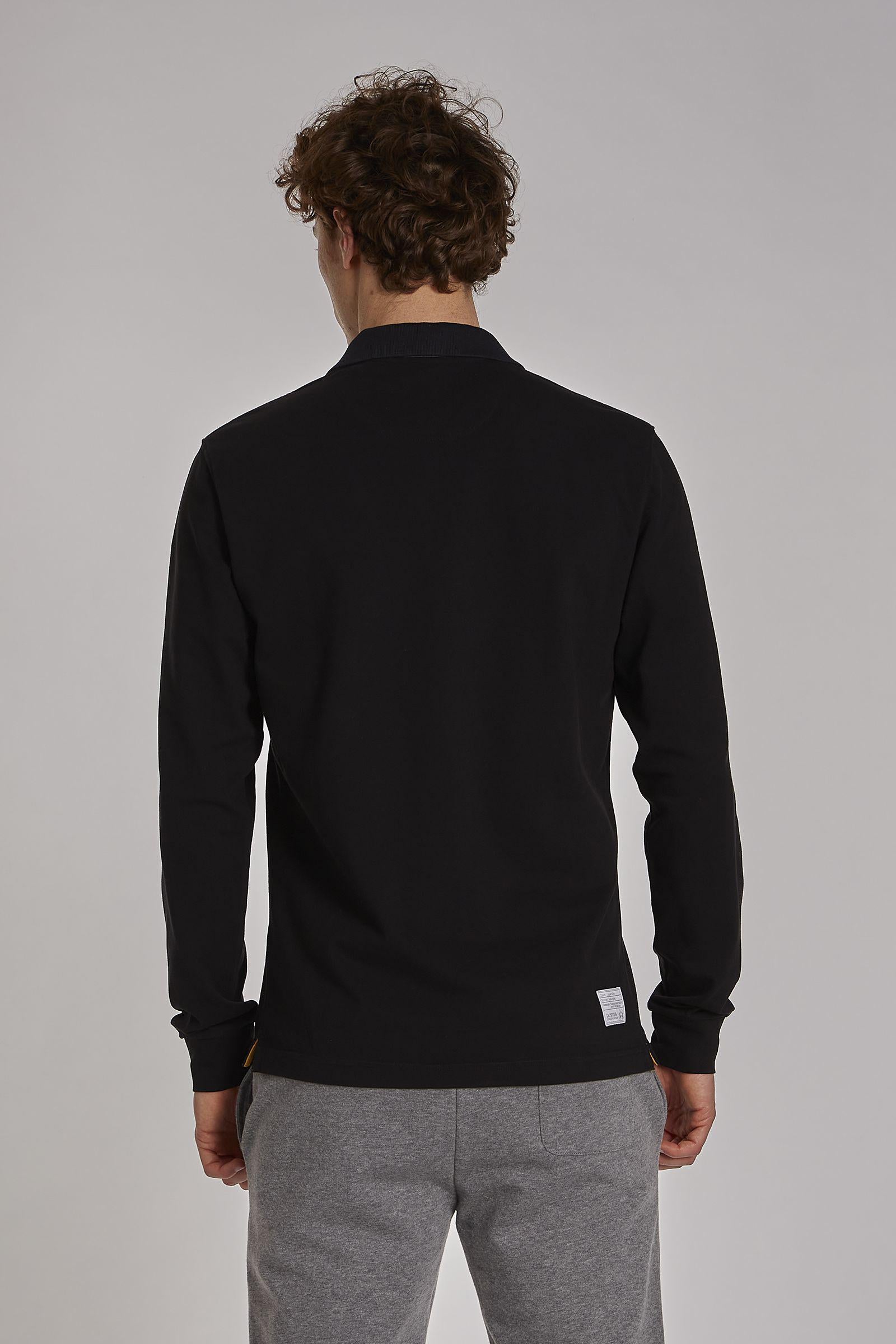 MAN POLO L/S PIQUET STRETCH 