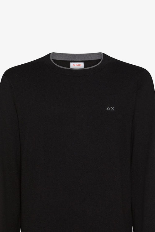 ROUND SWEATER DOUBLE RIB L/S 