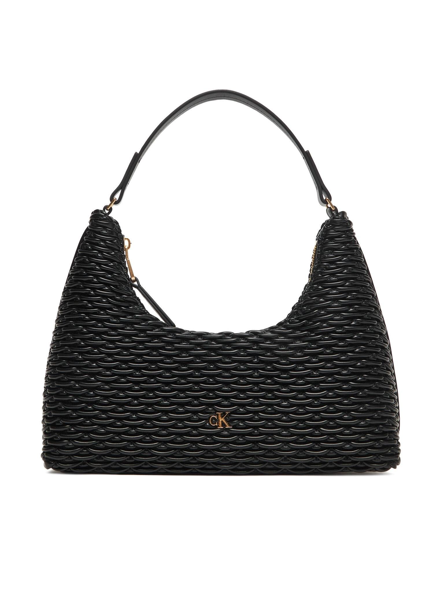 PLEATED SHOU?LDER BAG 