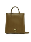 PINKO MINI SHOPPER VITELLO SETA