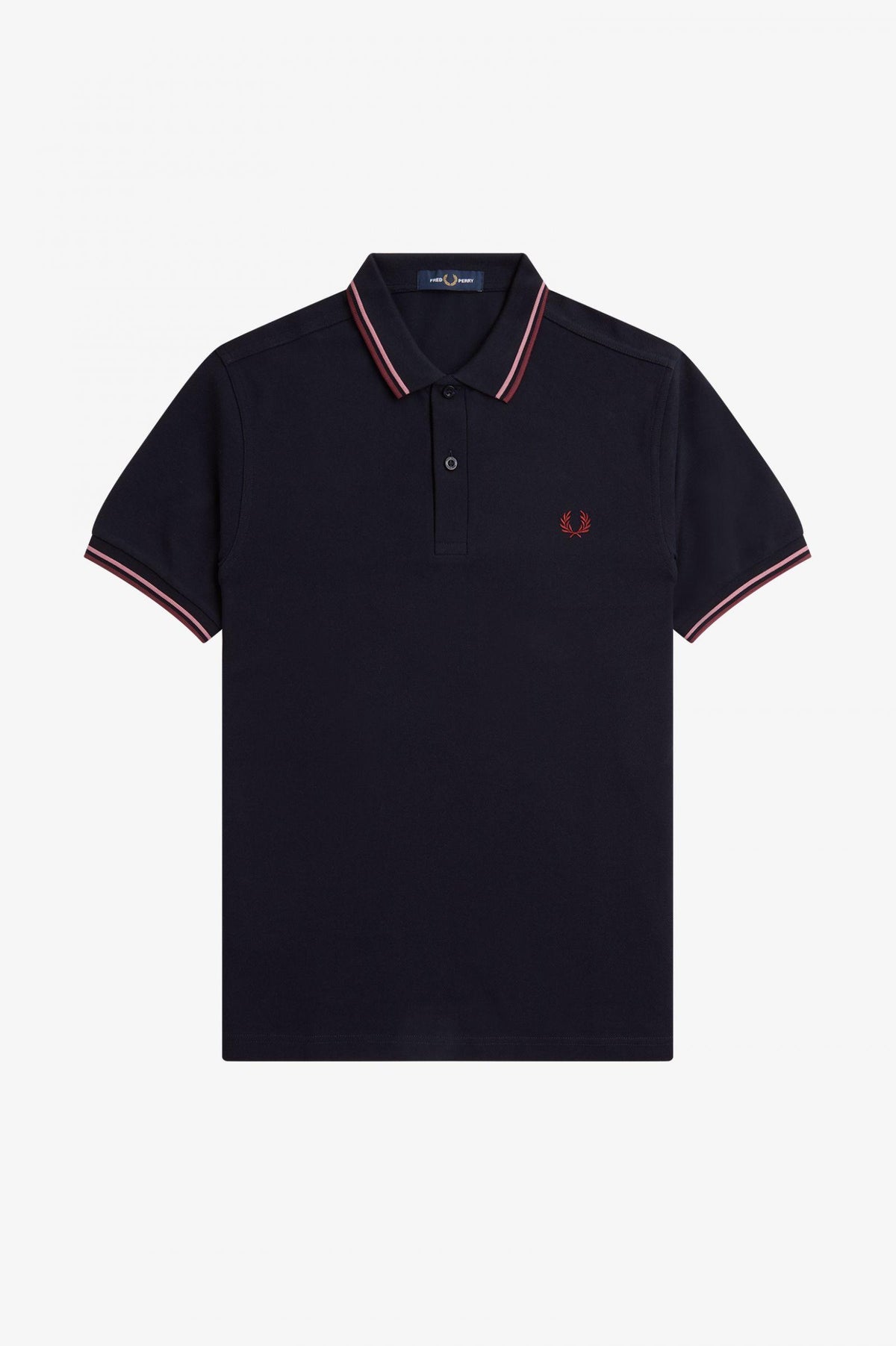 FP TWIN TIPPED FRED PERRY SHIRT FP-M3600/T57 FRED PERRY