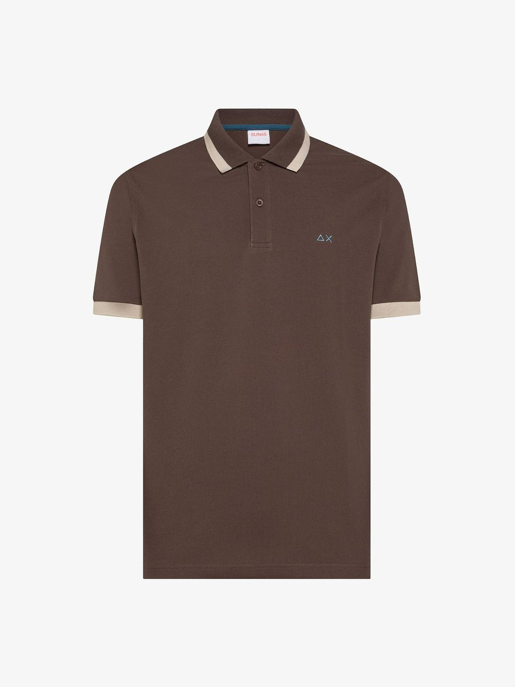 POLO BIG STRIPE ON COLLAR S/S 