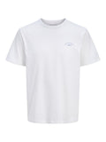 JACK AND JONES JJCOLLEGE LOGO TEE SS CREW NECK