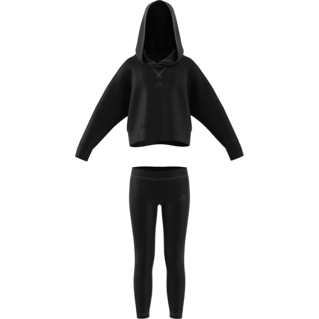 LG HOOD FL TS       BLACK/BLIPNK HN3476/ND ADIDAS