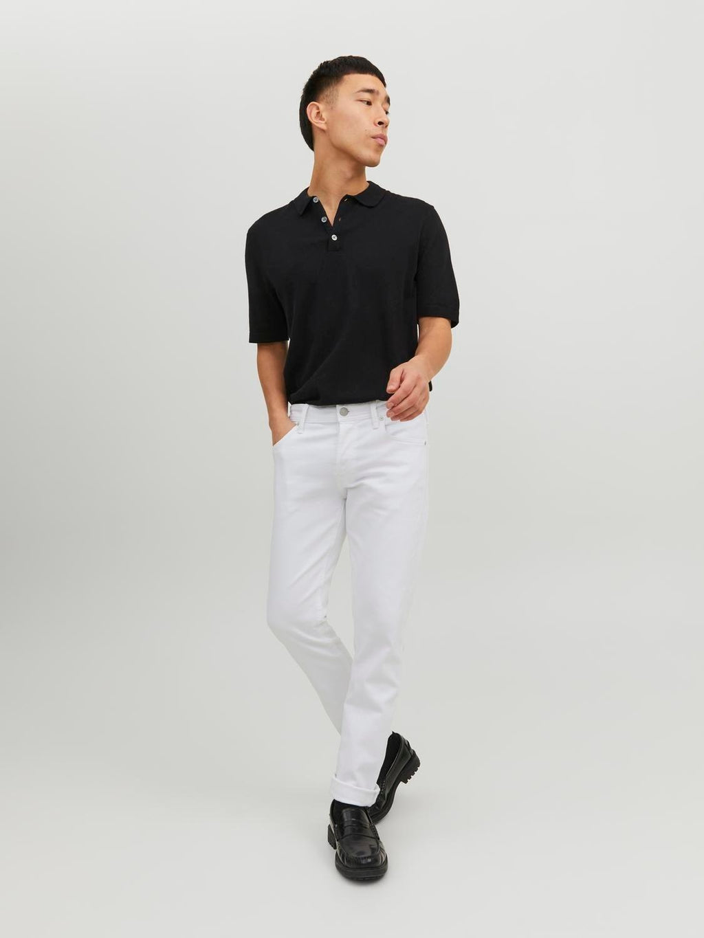 12223571/White Denim JACK AND JONES