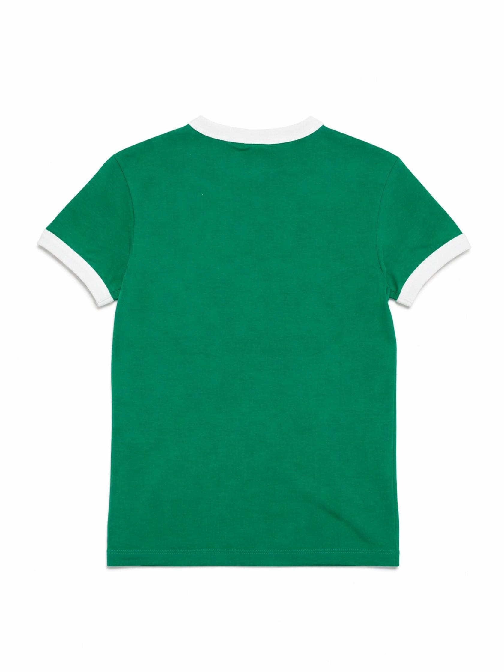 3S TEE SLIM         BGREEN/WHITE 