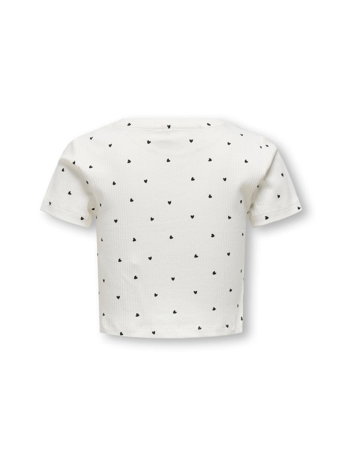 15346421/Cloud Dancer Black Hearts ONLY KIDS