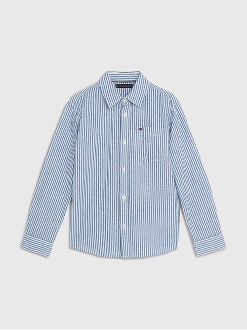 HEMP RELAXED SHIRT L/S KB0KB08142T/0BE TOMMY HILFIGER