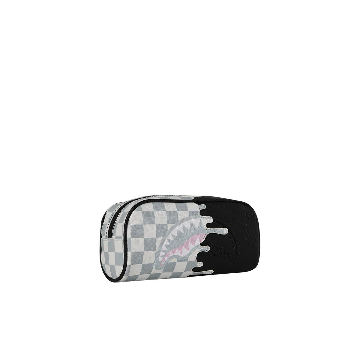 CREAM CHECK SIDE DRIP CROSSOVER POUCH 