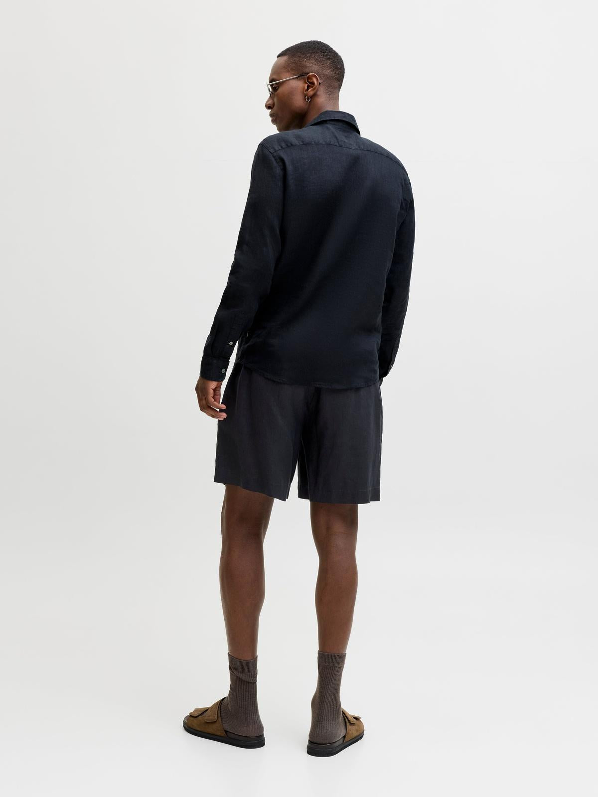 JPSTBILL LAWRENCE LINEN SHORTS REG LN 