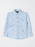 TOMMY HILFIGER FLAG PRINTED REGULAR SHIRT LS