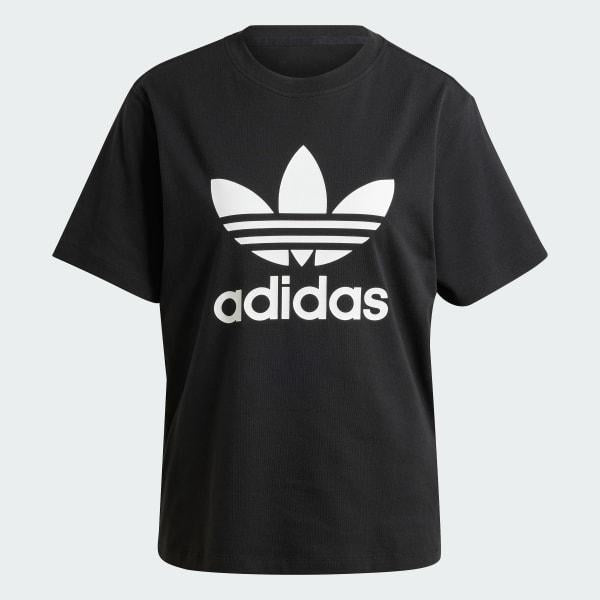 TREFOIL TEE         BLACK IR9533/ND ADIDAS ORIGINALS