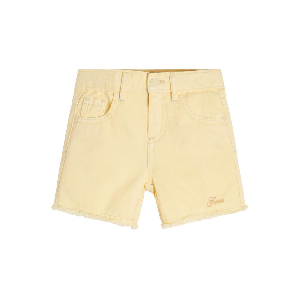 COTTON TWILL SHORTS 