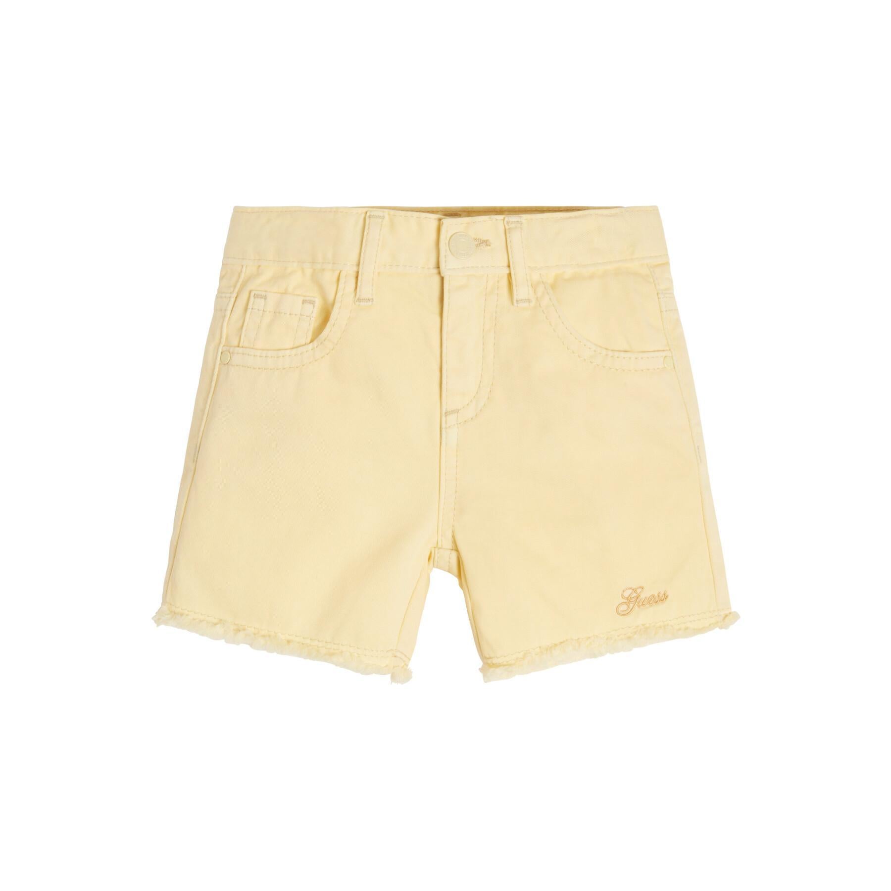 COTTON TWILL SHORTS 
