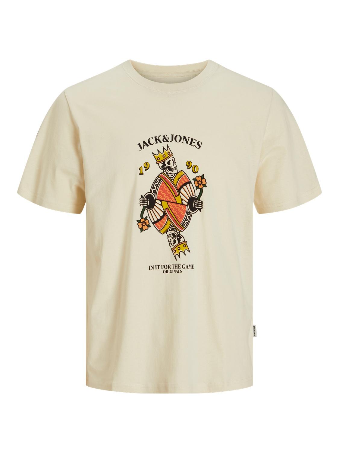12272966/Antique White JACK AND JONES