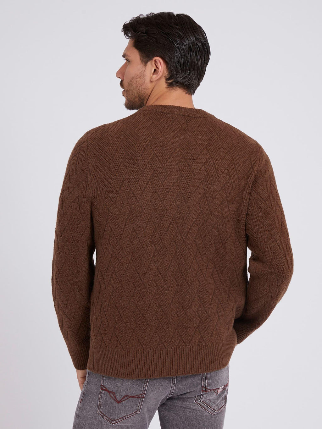 LS SIMON BASKET WEAVE SWTR 