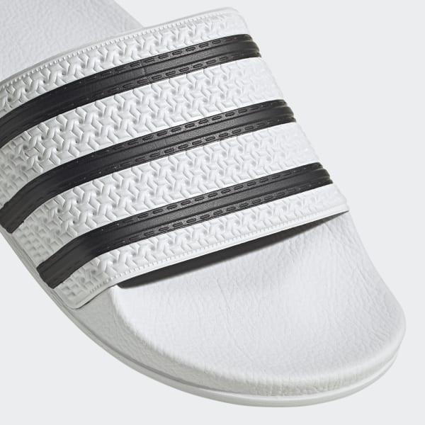 ADILETTE            WHITE/CBLACK/WHITE 