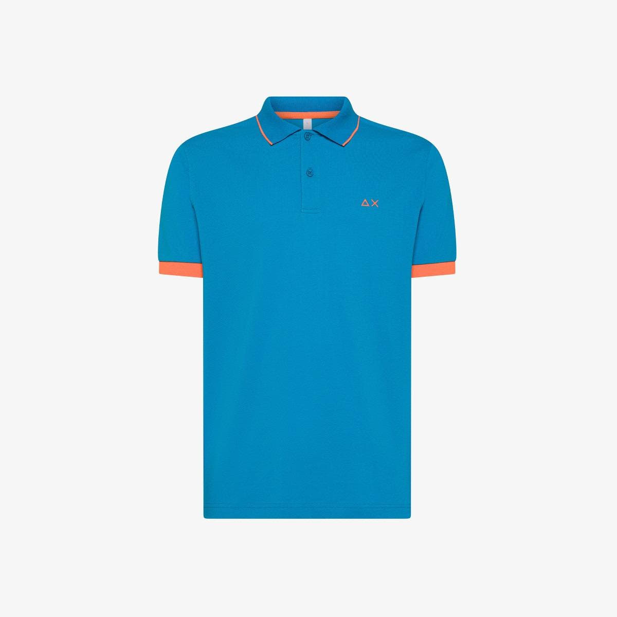 POLO SMALL STRIPE FLUO S/S 