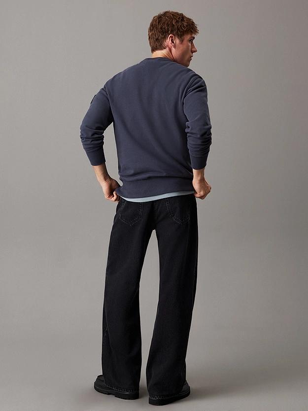 BADGE CREW NECK J30J323426/CGE CALVIN KLEIN JEANS
