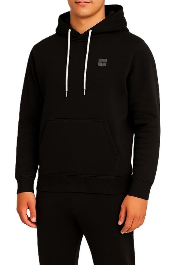 CAPPUCCIO FELPA UR9120002/NERO URBAN RING