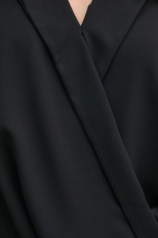 BLUSA COLLO REVER INCROCIATA 