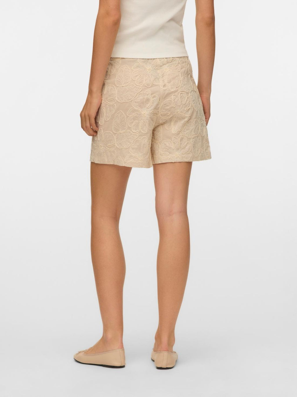 10344372/Oatmeal OATMEAL EMBROIDERY VERO MODA