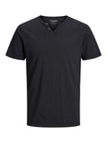 JACK AND JONES JJESPLIT NECK TEE SS NOOS