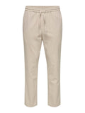 ONLY&SONS ONSLINUS CROP 0007 COT LIN PNT NOOS
