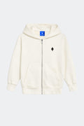 MARCELO BURLON COUNTY OF MILAN FLEECE ZIP HOODIE BOY