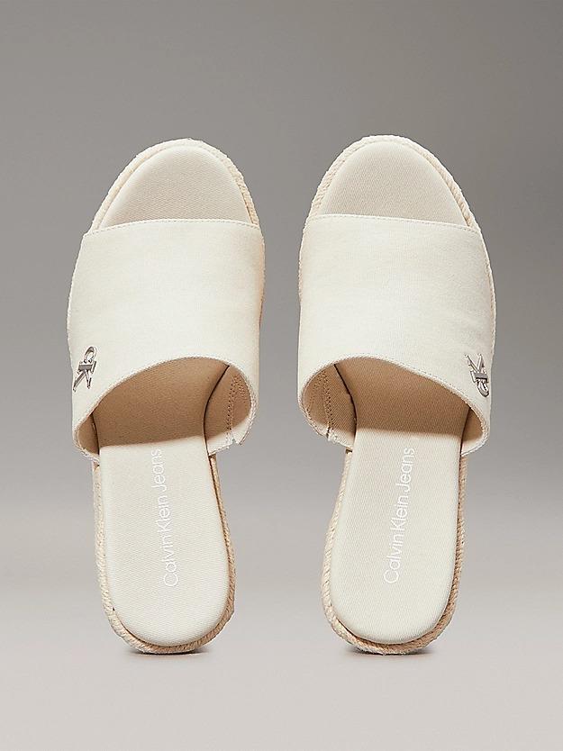 WEDGE ROPE SLIDE MG YW0YW01699/AEO CALVIN KLEIN JEANS