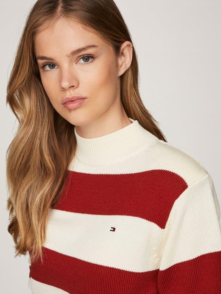 RUGBY STP  MOCK-NK S WW0WW42155/XNN TOMMY HILFIGER