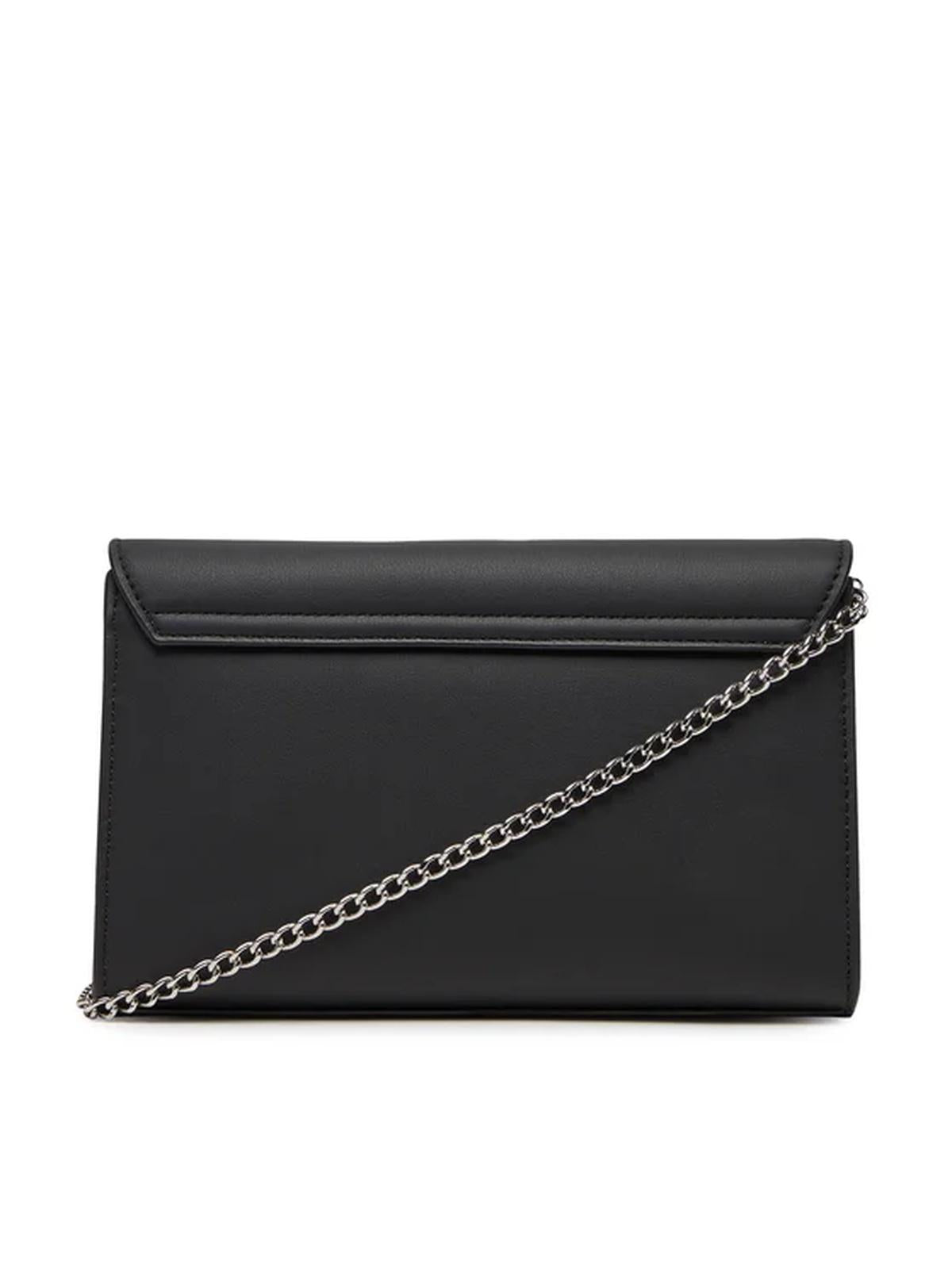 BORSA PU GRS NERO+GALV.NIKEL 