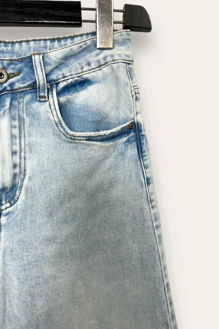 Jeans a palazzo TD-10713/Blue Jeans Chiaro LOVEme