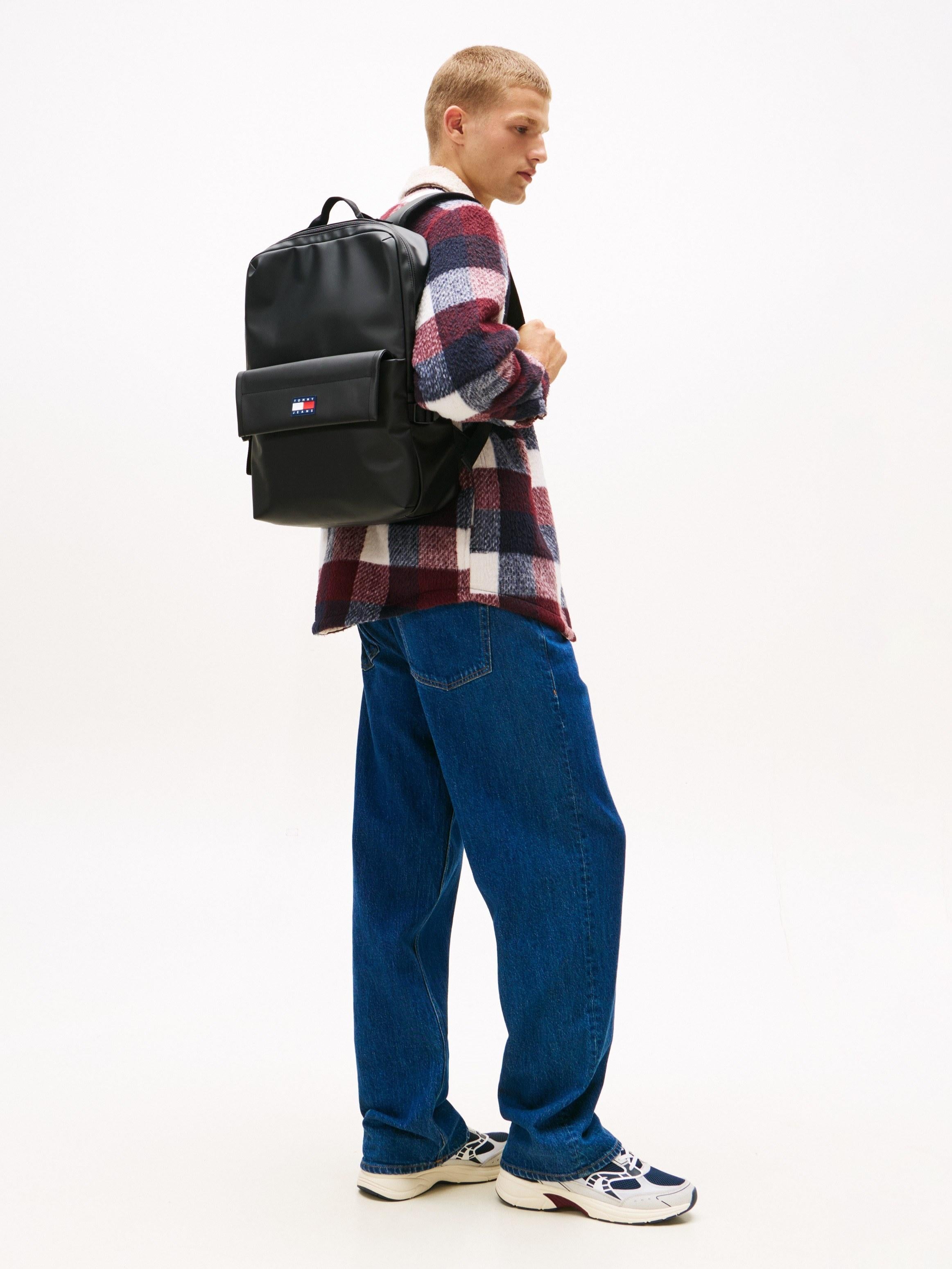 TJM ELEVATED PU BACKPACK AM0AM13734/BDS TOMMY JEANS