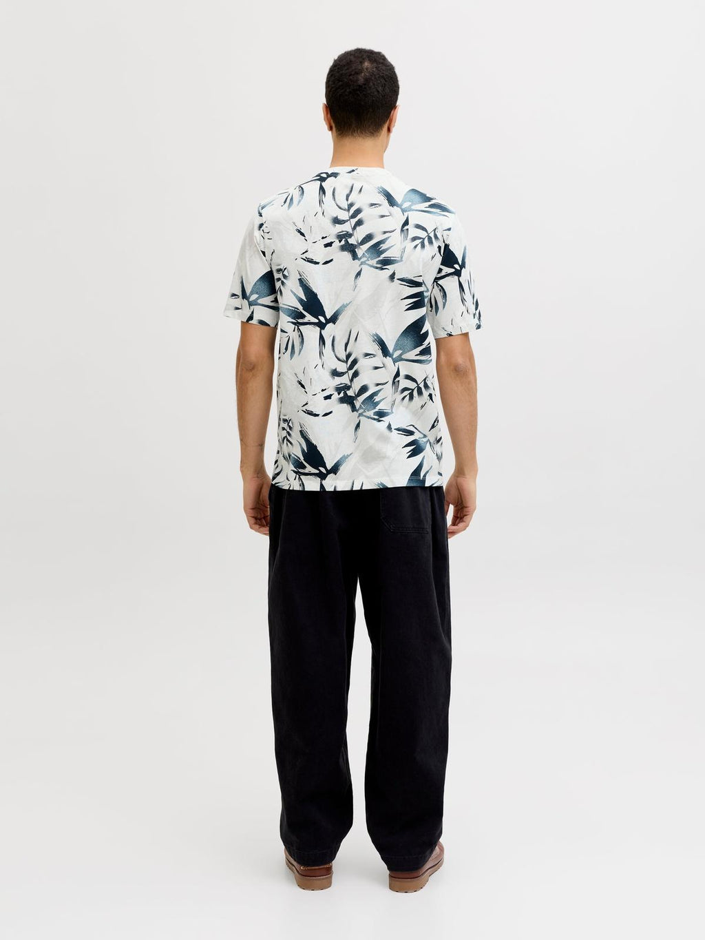 JJHONOLULU AOP TEE SS CREW NECK 