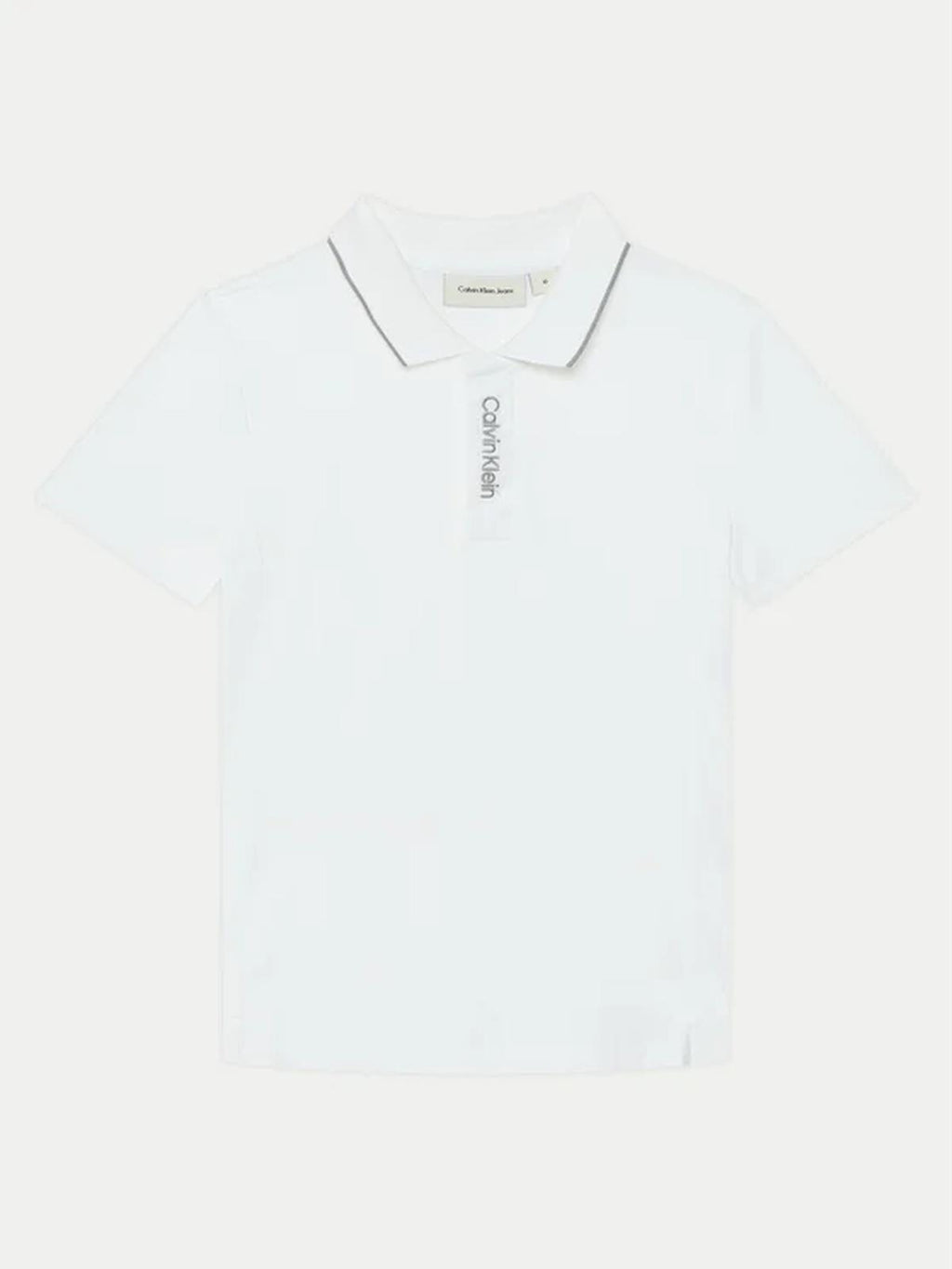 EMBRO. CK LOGO PIQUE POLO 