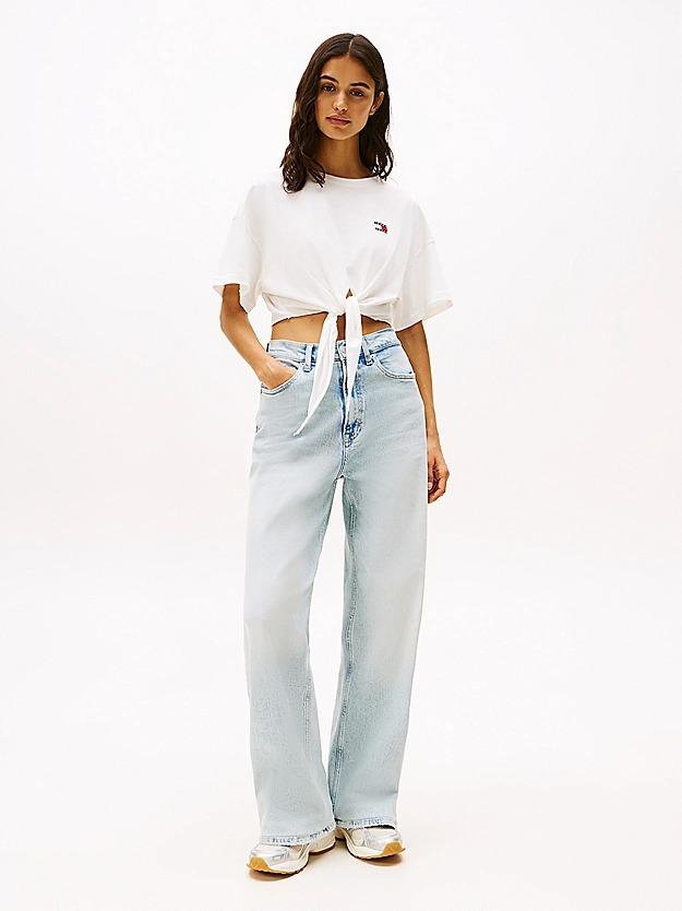TJW REG WAIST TIE BA DW0DW20321/YBL TOMMY JEANS