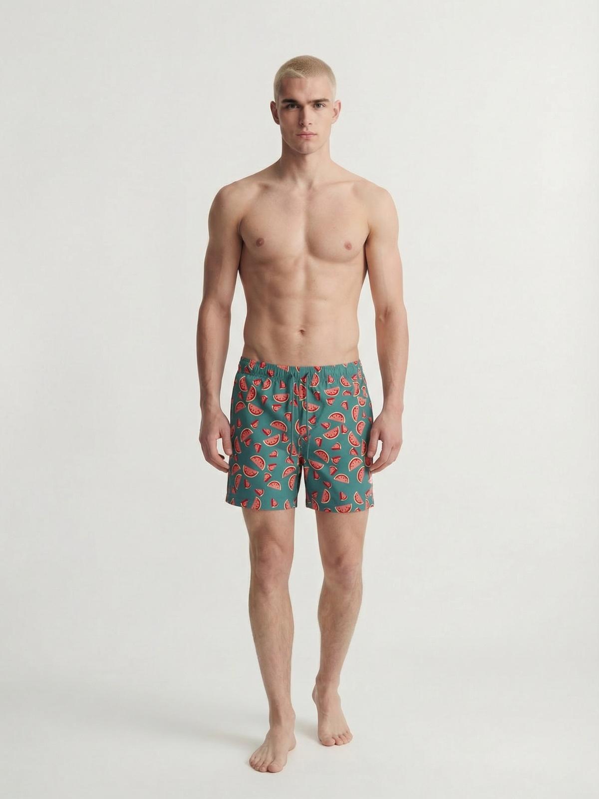 JPSTMAUI VIBES NOVELTY AOP SWIM SHORT SN 