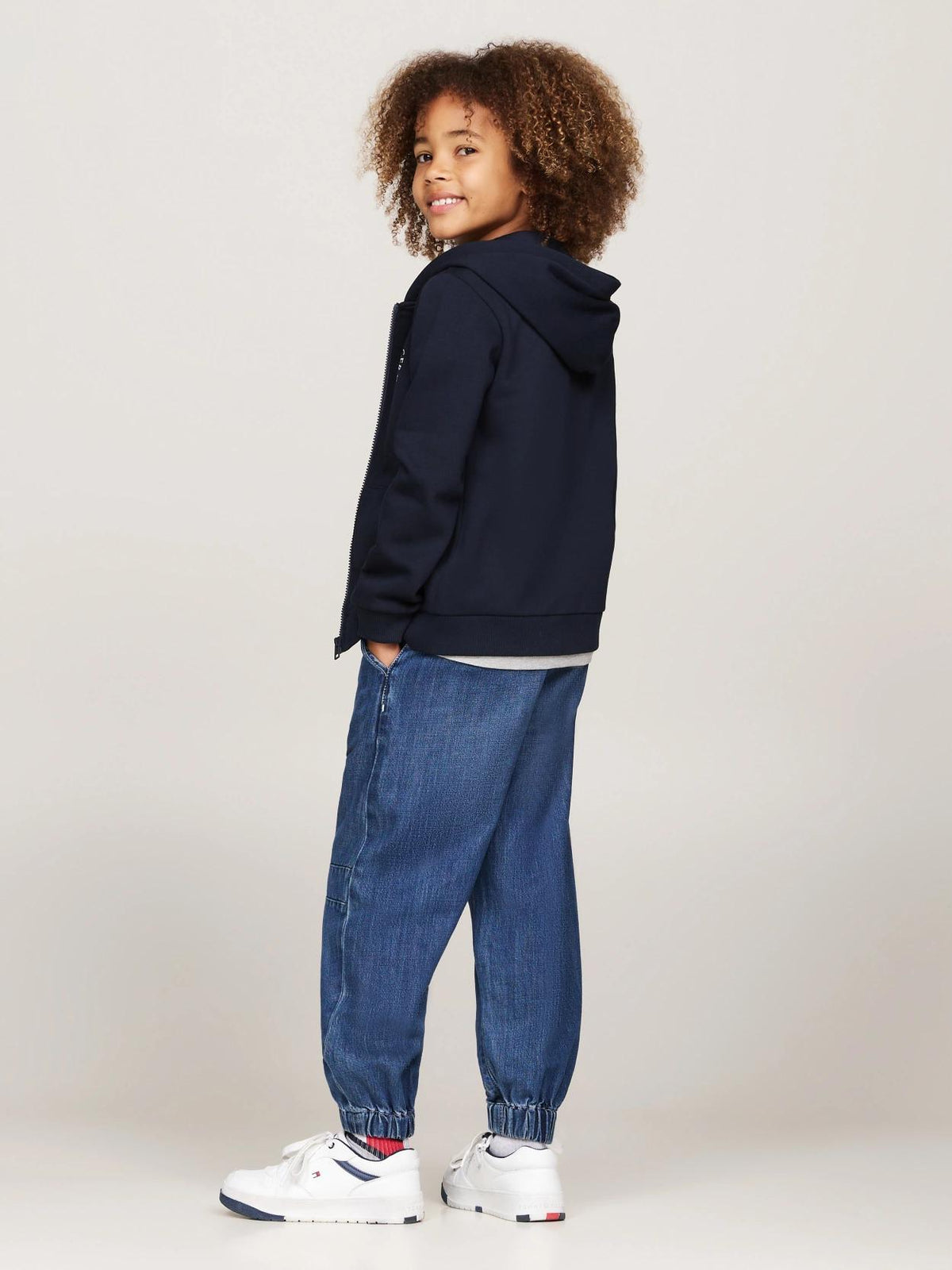 NAUTICAL ARCH FLEECE REG ZIPUP 