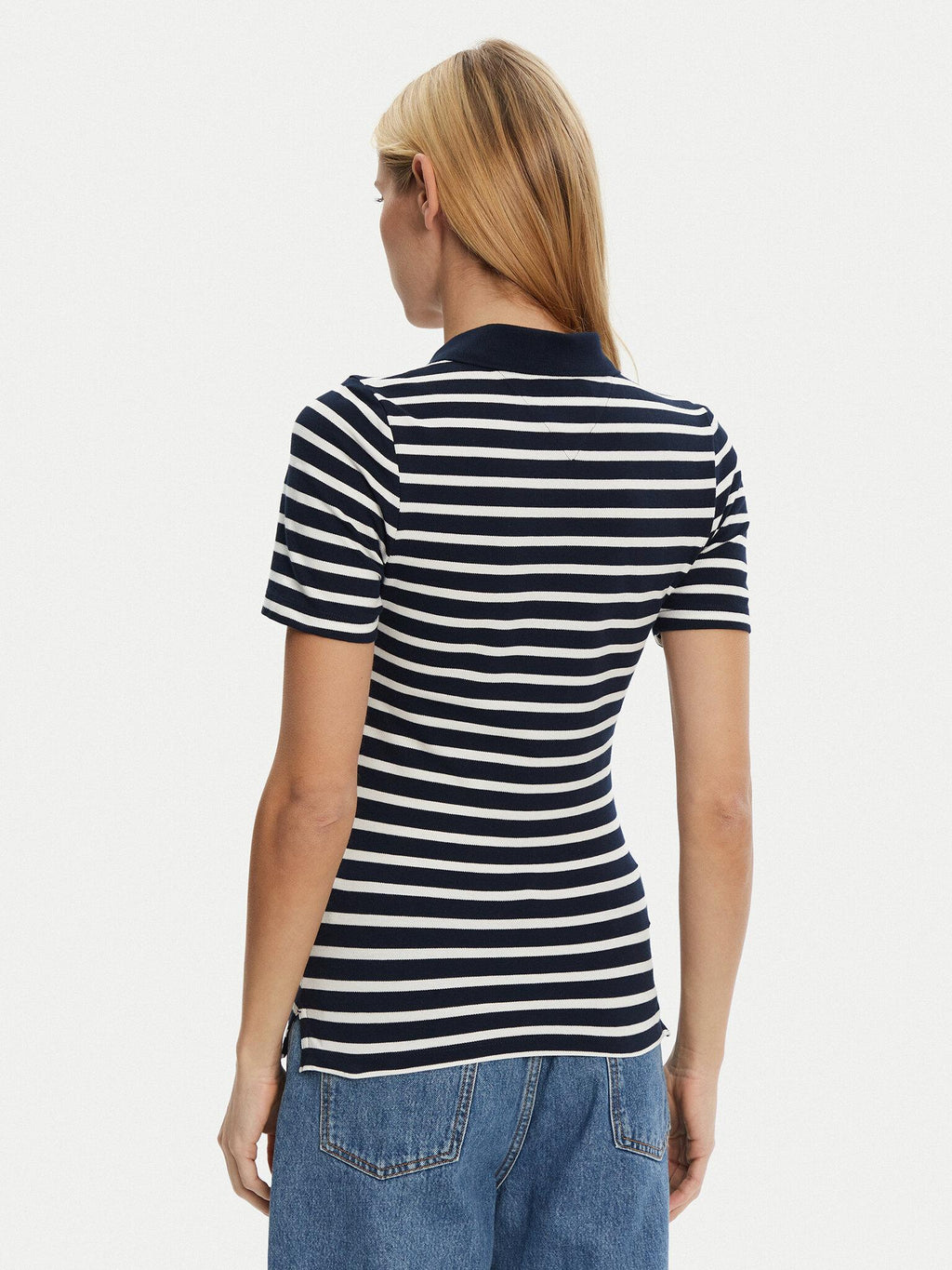 1985 SLIM PIQUE POLO WW0WW43225/0X4 TOMMY HILFIGER