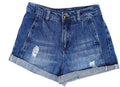 PANT. DENIM SHORT  H.W. +EA 