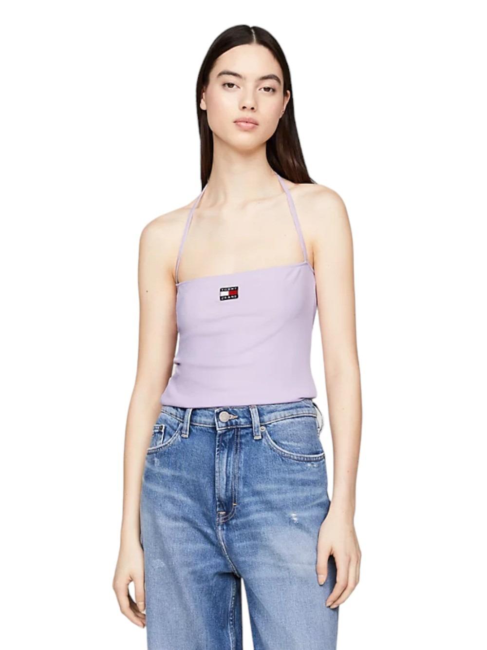 TJW SLIM RIB BADGE S DW0DW17895/W06 TOMMY JEANS