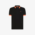 SUN68 POLO BIG STRIPE FLUO S/S