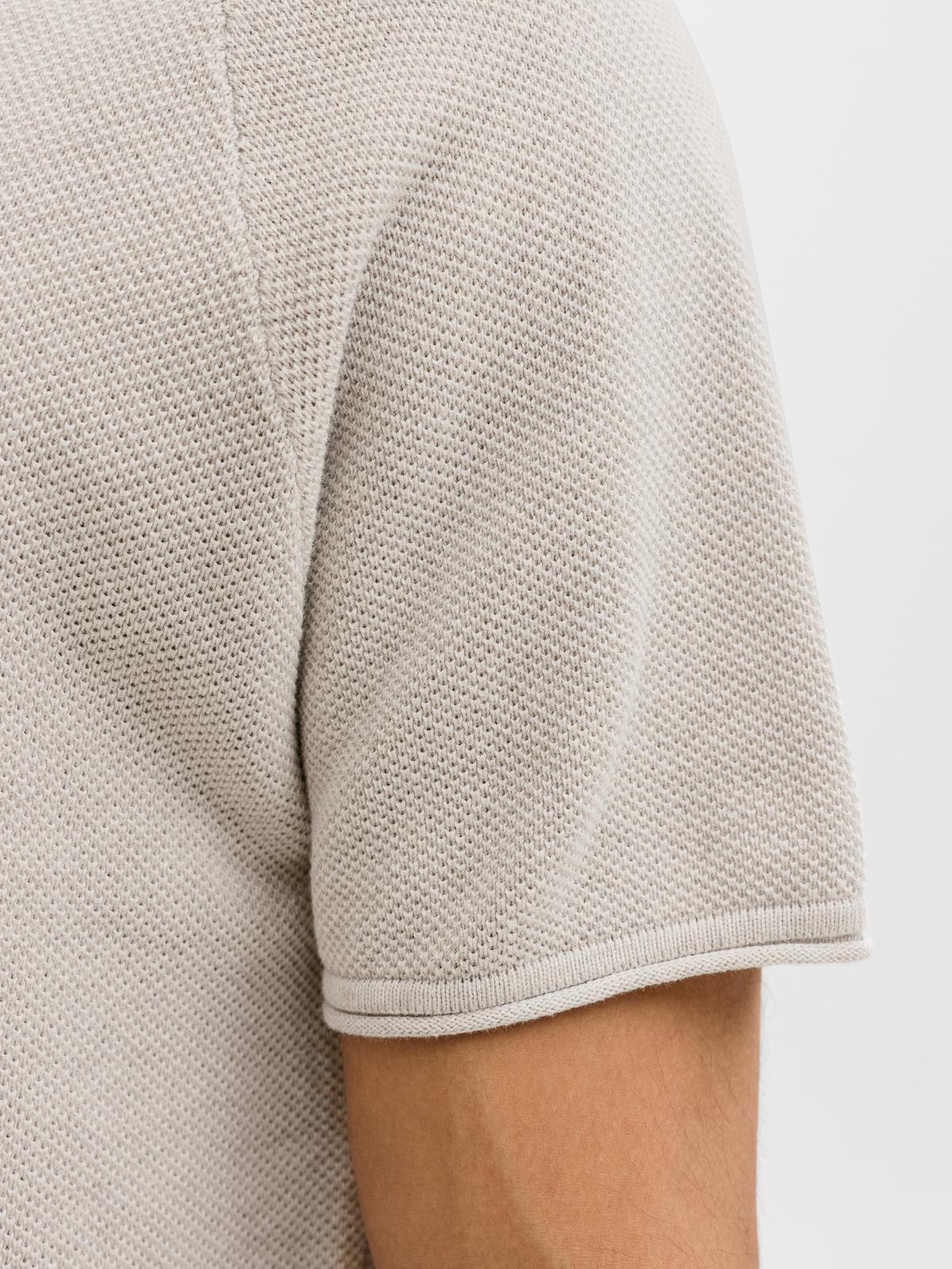 JJHILL KNIT SPLIT NECK SS26 