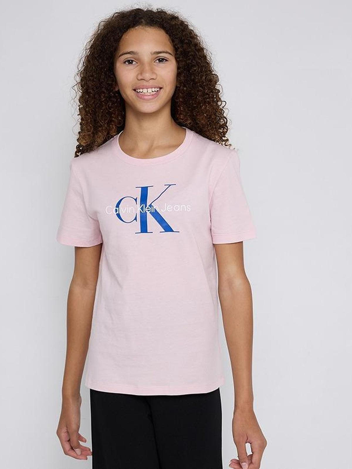 CK MONOGRAM SS T-SHIRT 