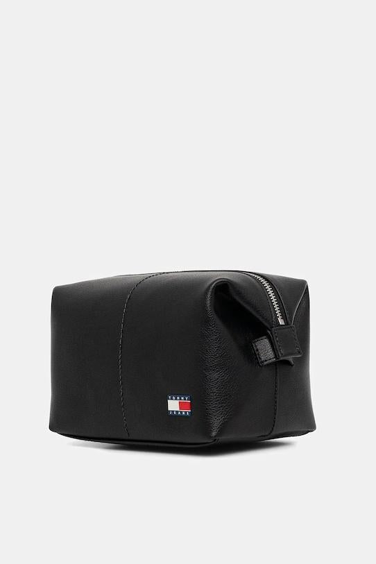 TJM HERITAGE LEATHER WASHBAG AM0AM13693/BDS TOMMY JEANS