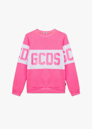 GCDS BAND LOGO CREW