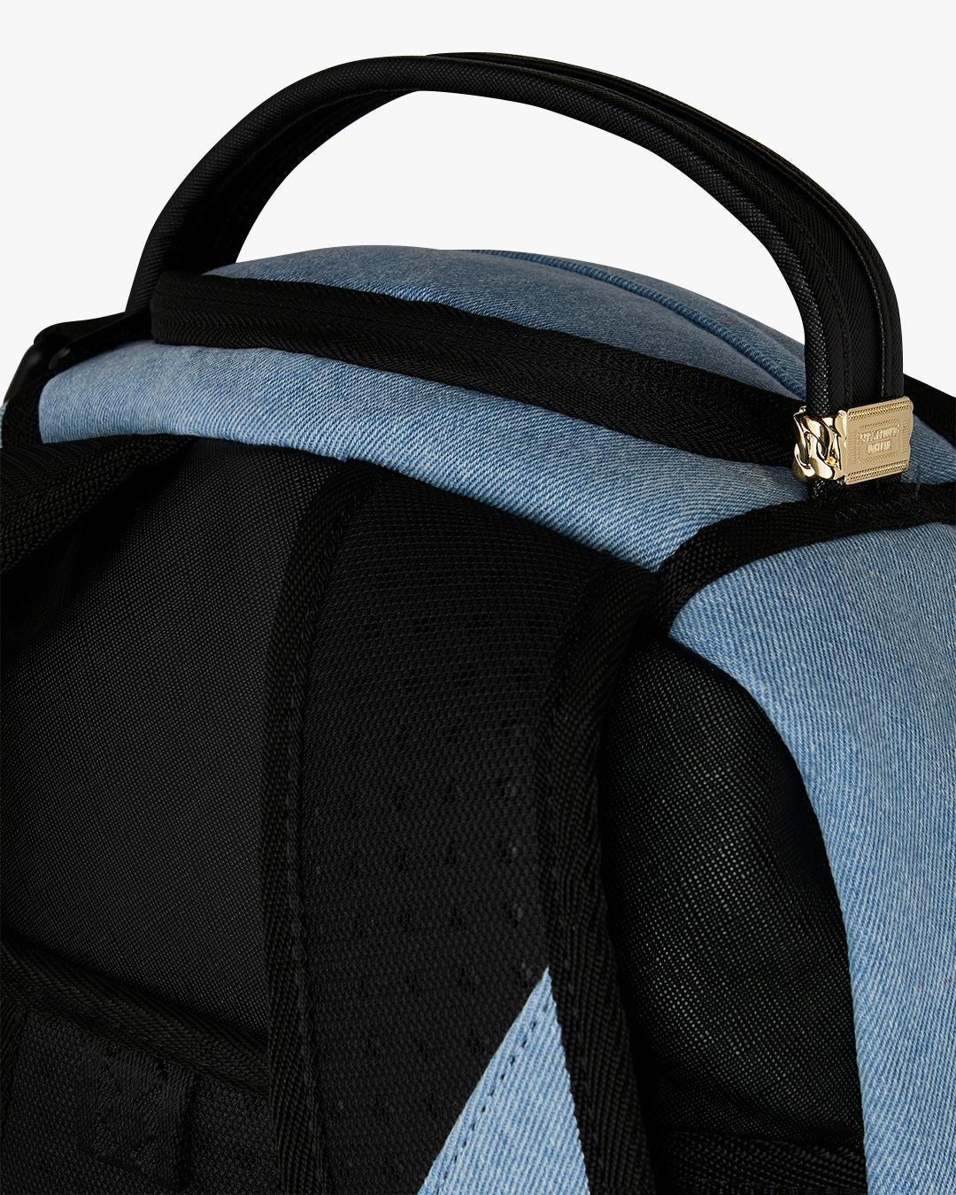 DENIM TEAR 3 AM PATCHES BACKPACK 910B8302NSZDENIM SPRAYGROUND